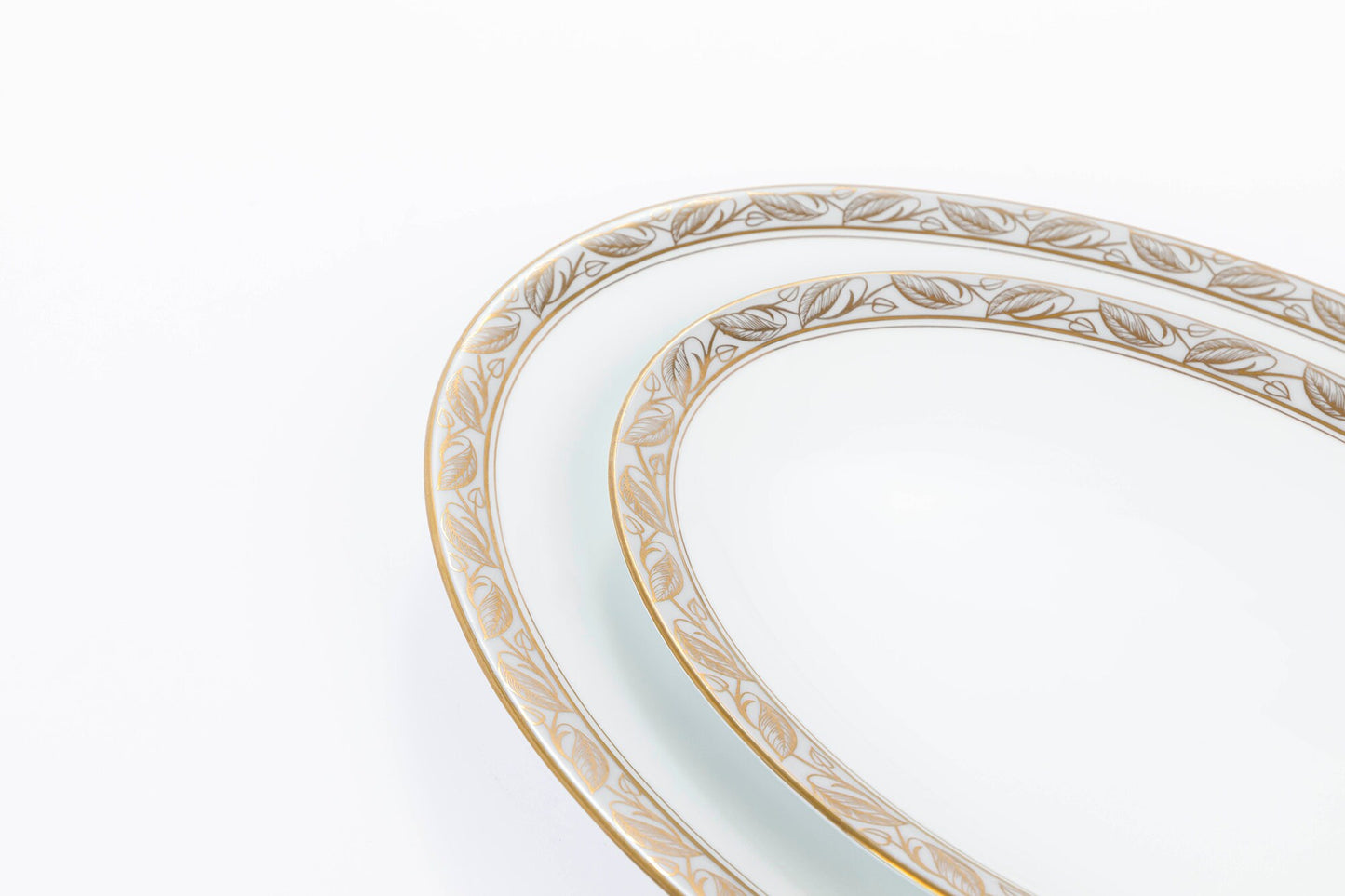 Vintage Mid Century Modern Noritake Greta China Oval Serving Platters
