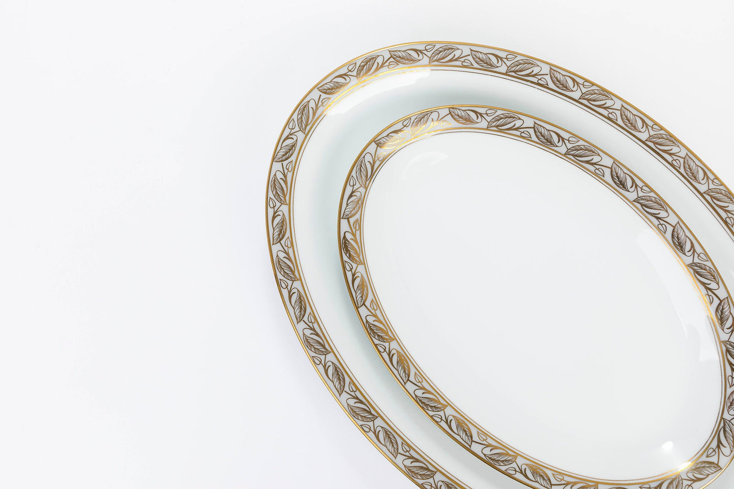 Vintage Mid Century Modern Noritake Greta China Oval Serving Platters
