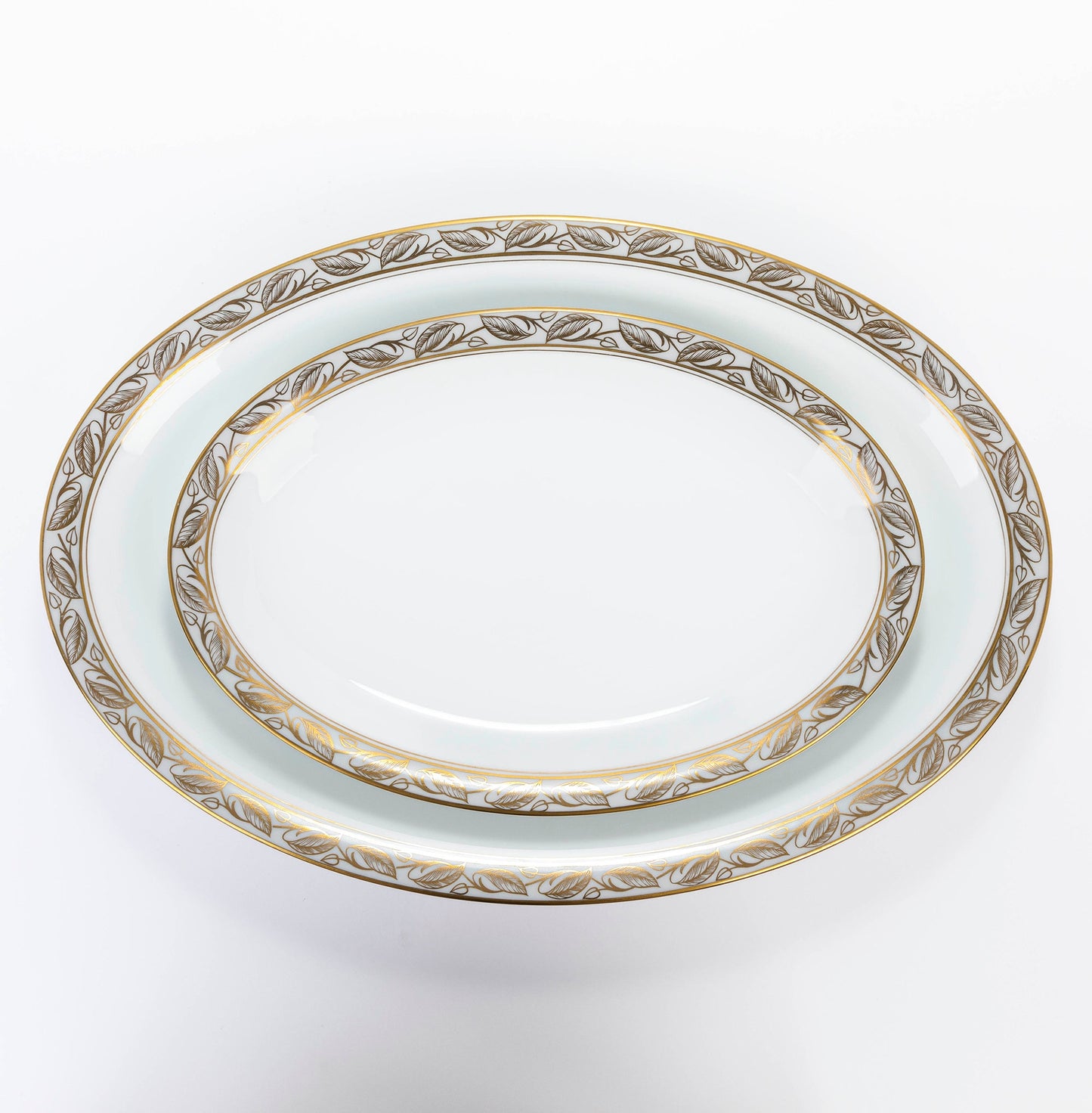 Vintage Mid Century Modern Noritake Greta China Oval Serving Platters