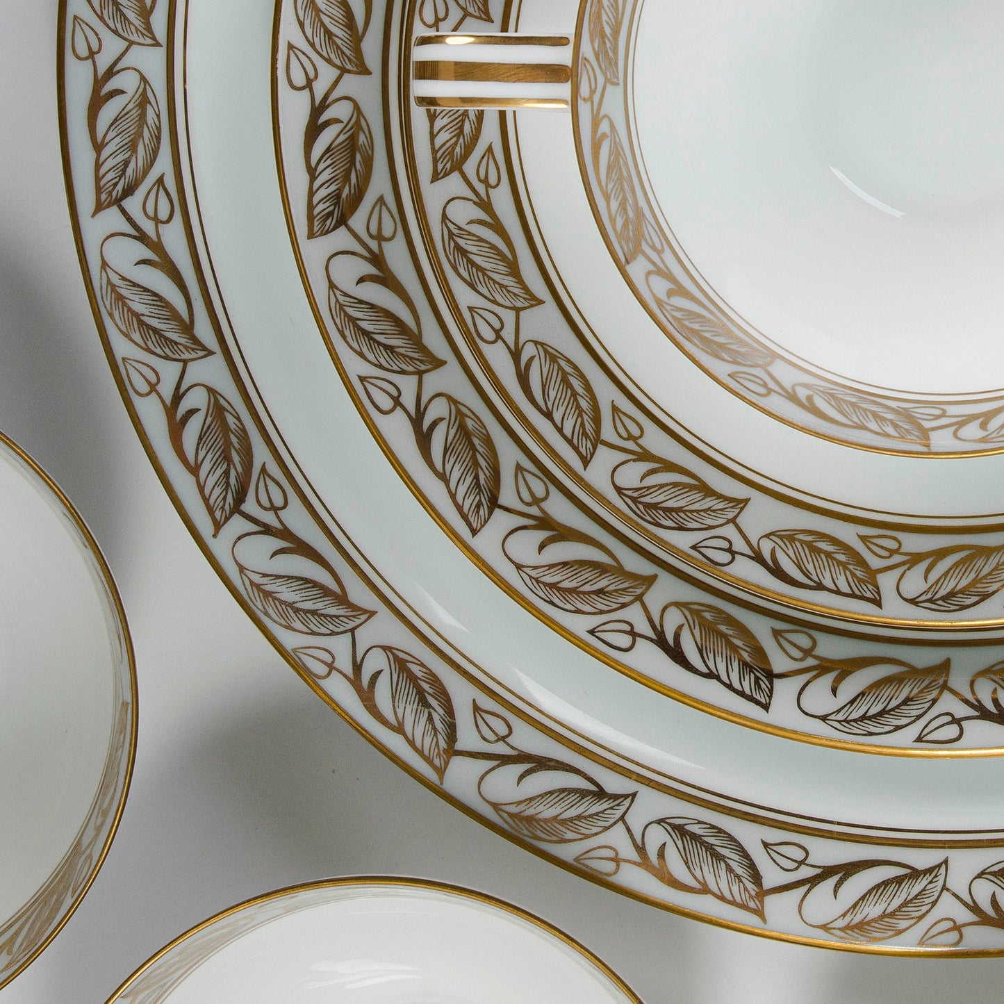 Vintage Mid Century Modern Noritake Greta China Set for 12!