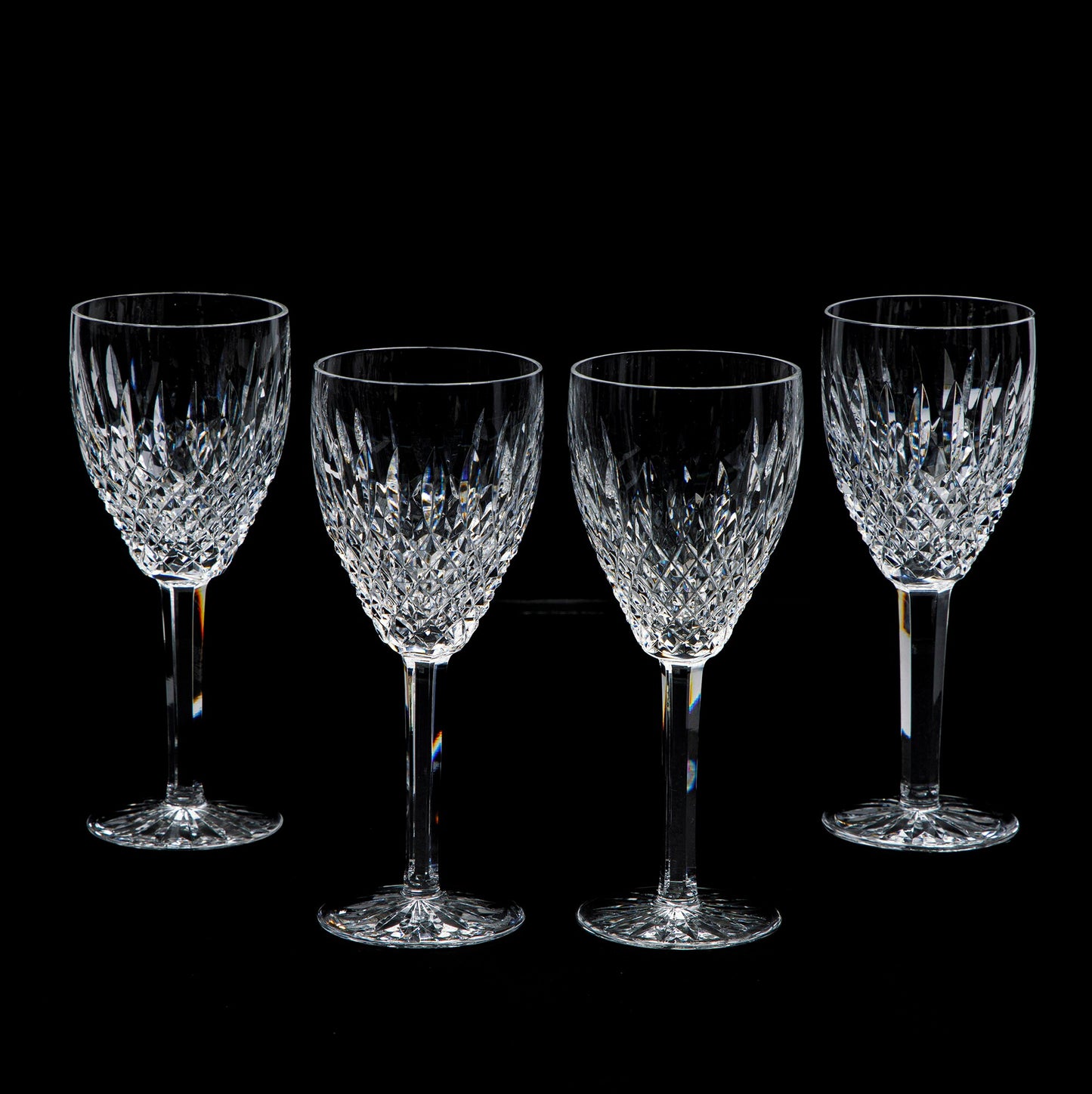 Waterford Crystal Castlemaine Claret Wine Glasses (Set of 4)