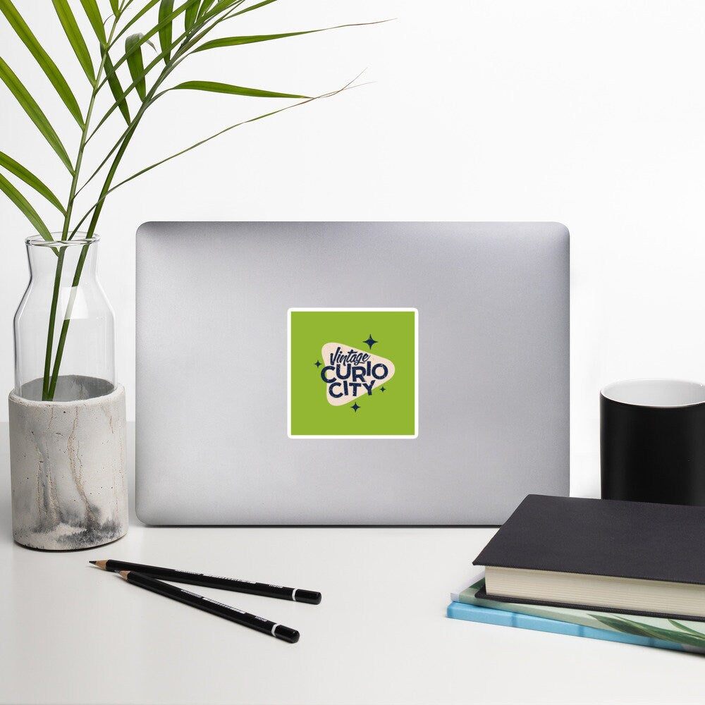 Vintage CurioCity Stickers!