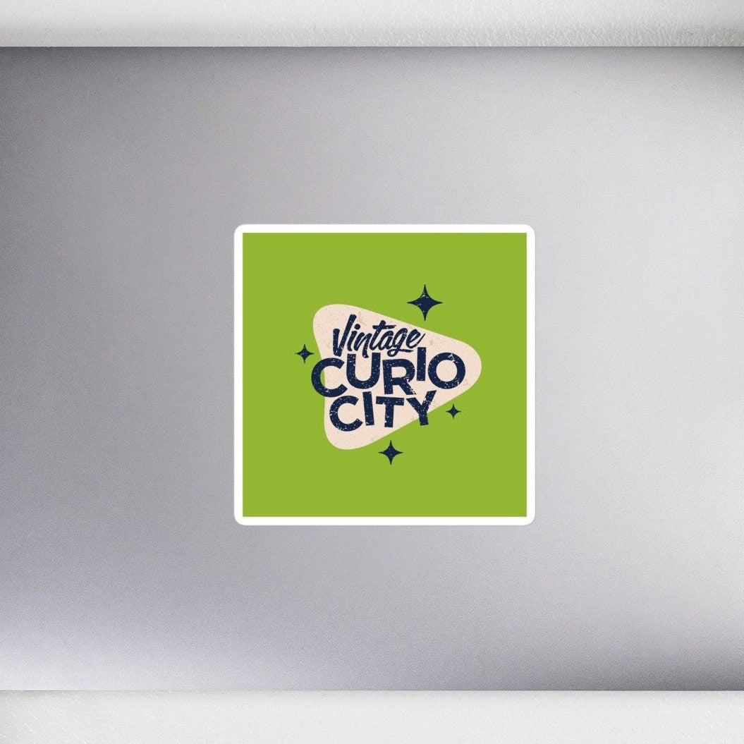 Vintage CurioCity Stickers!