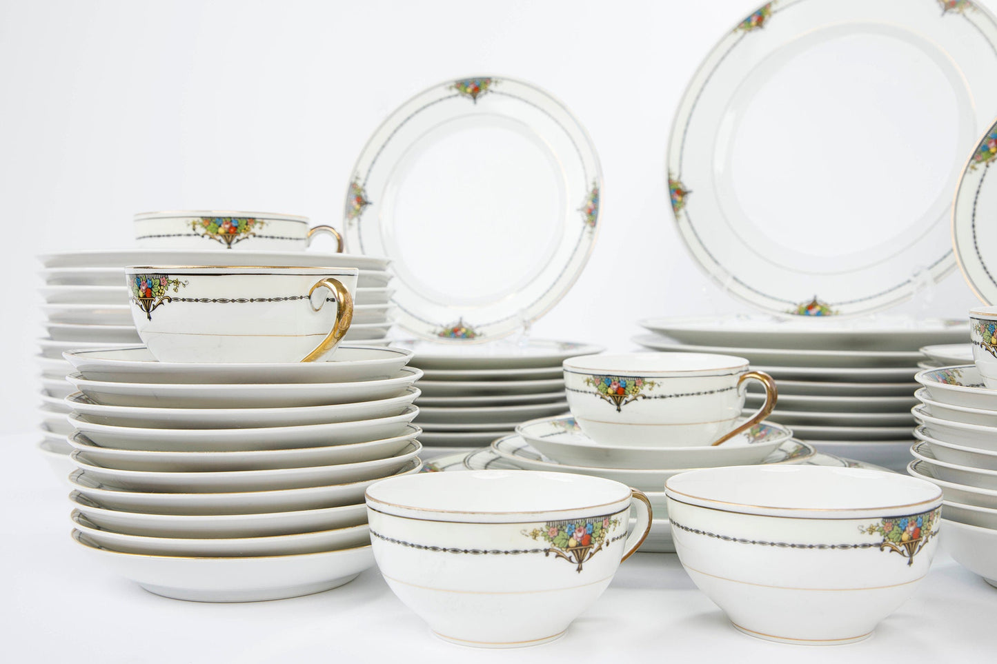 Antique Noritake Gotham (Gold) China Set Circa 1921