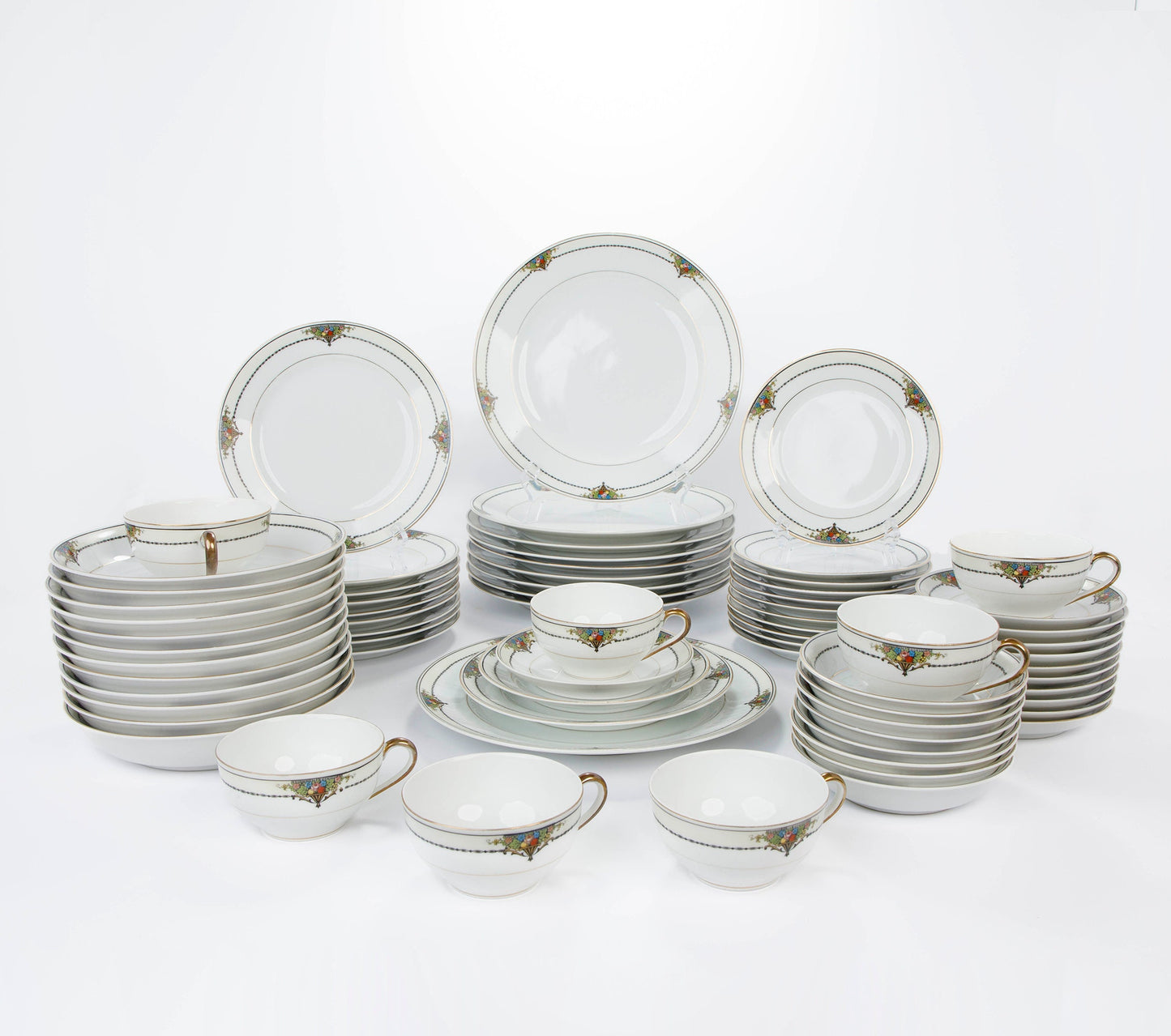 Antique Noritake Gotham (Gold) China Set Circa 1921